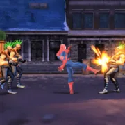 Spider Hero Street Fight