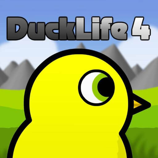 cute yellow duck in Duck Life 4