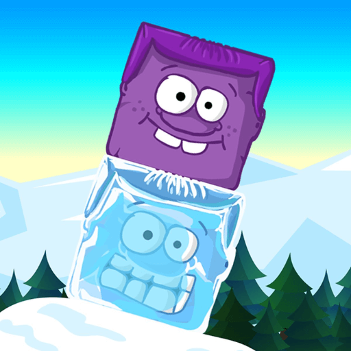  1.577 / 5.000 a purple head and when it turns into an ice block in the cute Icy Purple Head 2