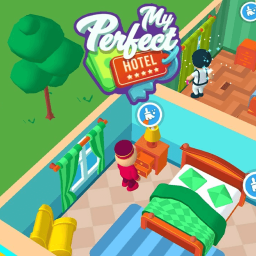 start in My Perfect Hotel game, when you are cleaning the room