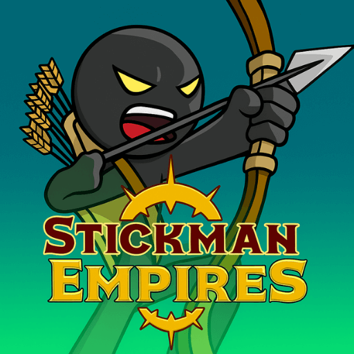 archer drawing bow in Stickman Empires