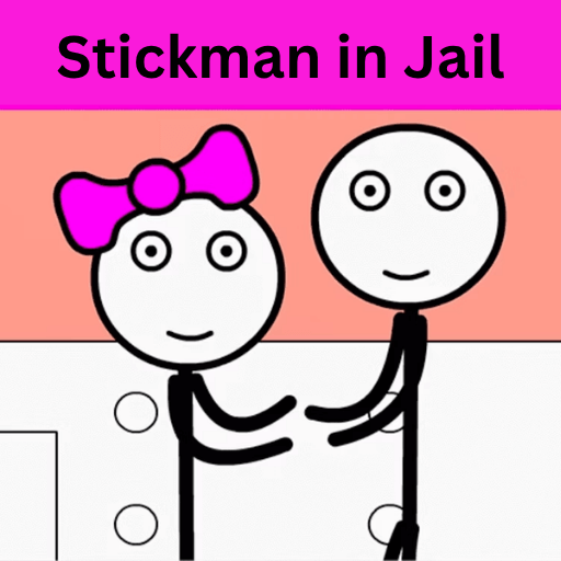 two stickmen in Stickman in Jail