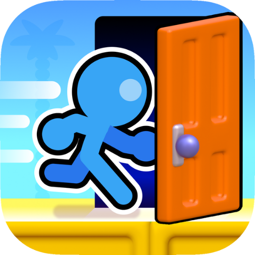 Stickman when passing a level in Stickman Run