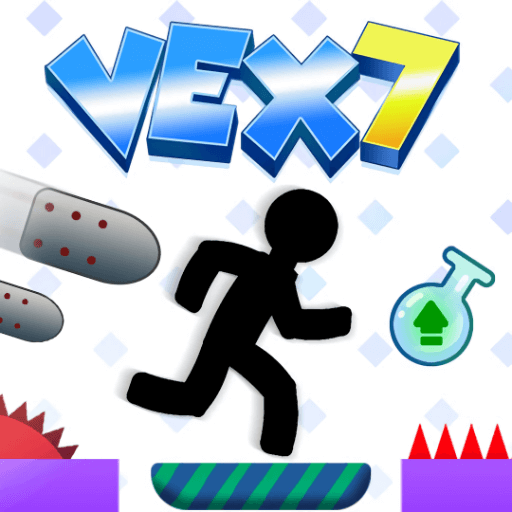 stickman running character in vex 7